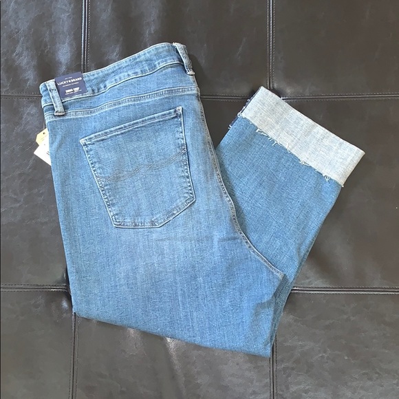 Lucky Brand Emma Crop Jeans Size 22W - Picture 3 of 8